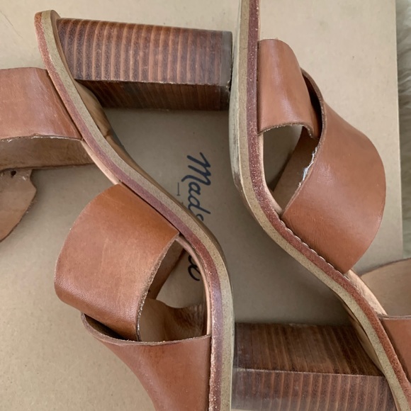 MADEWELL Leather Block Heel Sandal - Picture 8 of 10